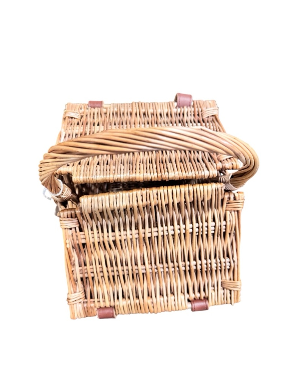 Fortnum & Mason Mini Huntsman Woven Basket - Picture 7 of 15